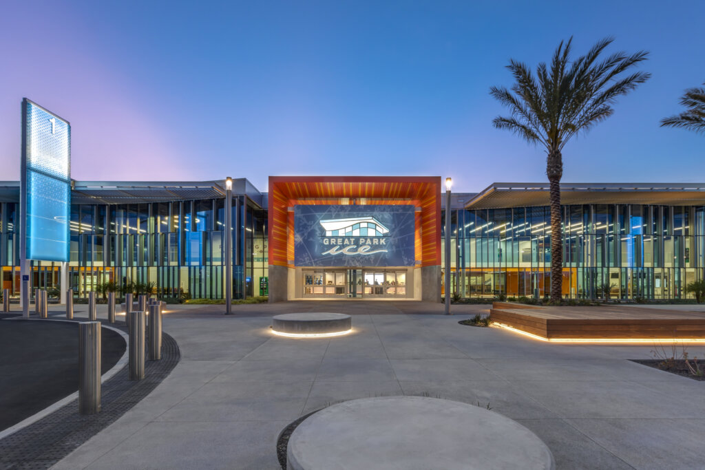 Great Park Ice & FivePoint Arena Exterior
